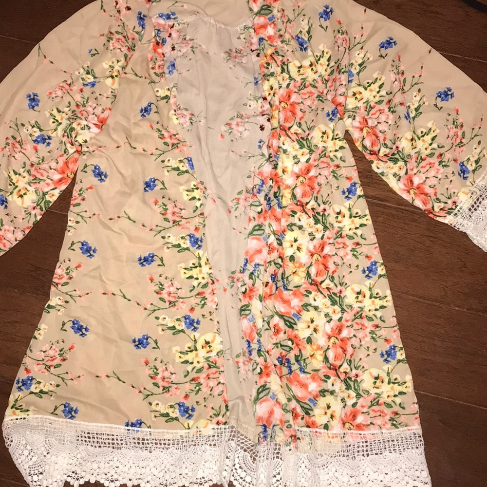 Floral Kimono